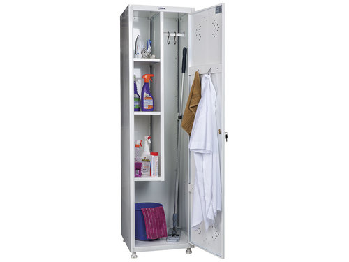 Медицинский шкаф для уборочного инвентаря МED 1 ШМ-SS (11-50)