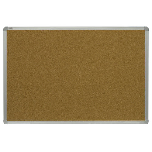 Доска пробковая 100x150 см, алюминиевая рамка, OFFICE, "2х3" (Польша), TCA1510