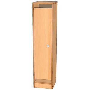 Шкаф для одежды 1-но секционный на цоколе ОДМ2-01