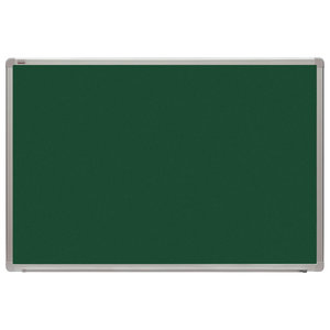 Доска для мела магнитная, 60x90 см, зеленая, алюминиевая рамка, OFFICE "2х3" (Польша), TKA96 